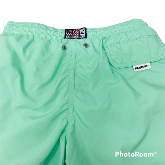 MC2 Saint Barth**Boys Light Green Swim Trunks**$85 - Picture 3 of 3